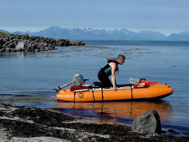 Start and view Northwest / Start mit Sicht nach Nordwesten