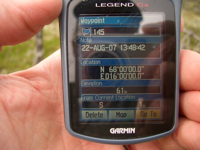 GPS registration