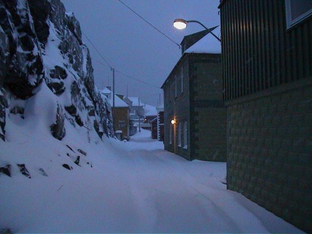 Nyksund 'main street'