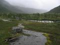 #7: The confluence point is just below the fog in the background.