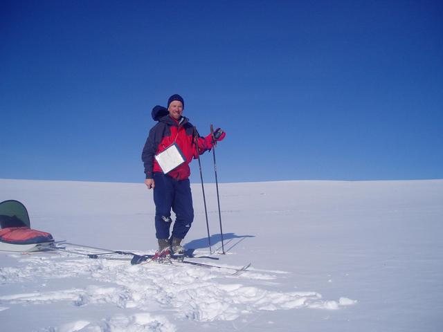 Standing on the CP (finally getting the remote contoll to work!)