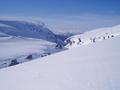 #9: Trangdalen,  looking  towards the mountains on the west side of Alta fjord.