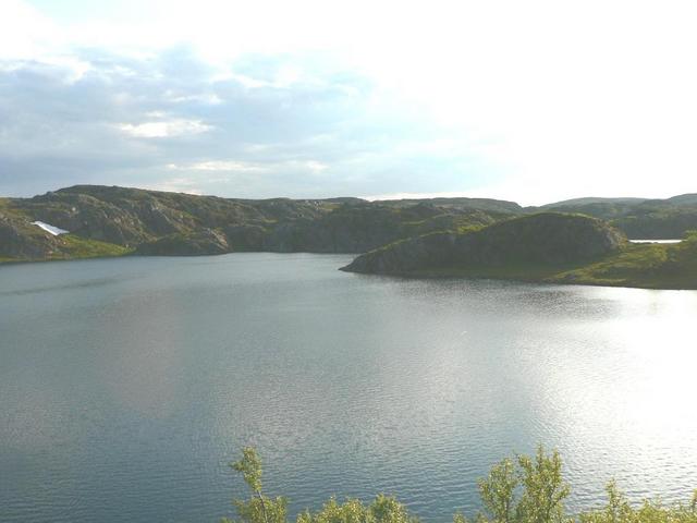 the CP area, view west, CP half the way to the peninsula