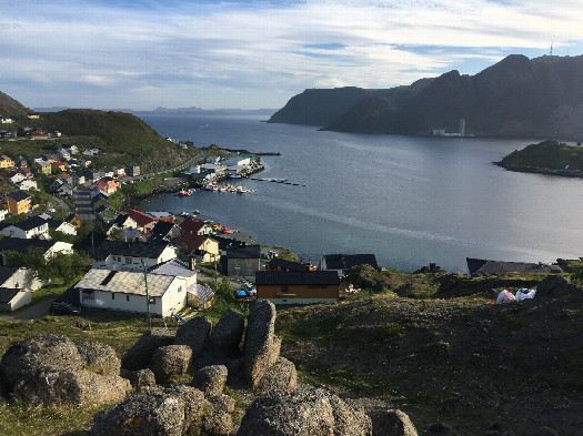 #1: View to SW from Storbukt - at 70.996, 25.974 #1: View to SW from Storbukt - at 70.996, 25.974