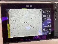 #5: position as shown by onboard navigation system