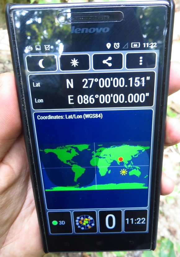 Longitude and latitude