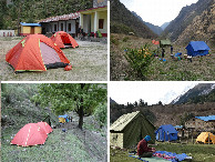 #7: Camp in Huti, Pola, Thi, Gaga