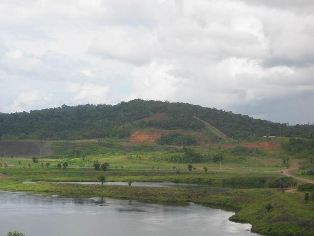 Confluence is behind that hill in the distance