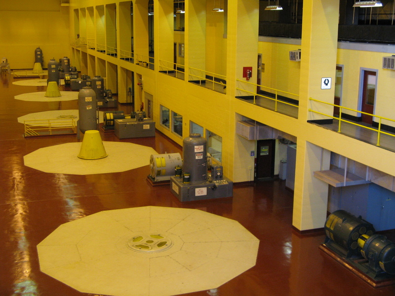 inside the power plant (by special permission)