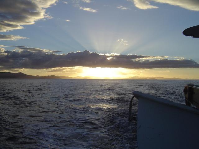 Sunset over the Confluence