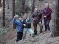 #2: Joseph Kerski, Peter Arthur, Murray Ellis, and Anne Olsen at the confluence site.