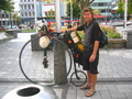 #10: English Penny Farthing Biker in Christchurch
