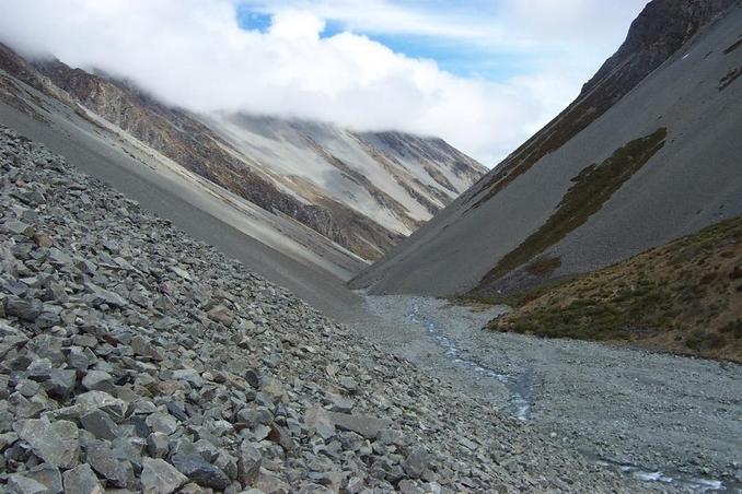 View south-west, downstream