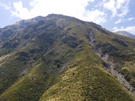 #9: View North (of Devil’s Peak, 1587 m), from 120 m above the point