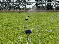 #8: Irrigation taking place near the point