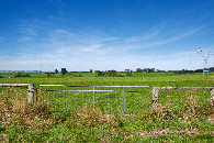 #7: Looking South towards the point from the gate, 337m away