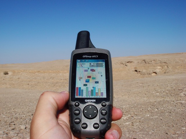 GPS reading