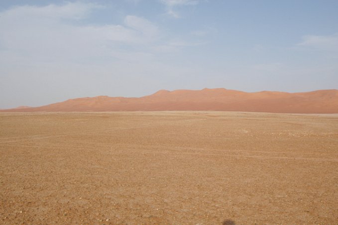 Looking East from the Confluence Point