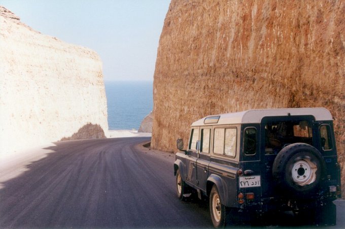 Sea and tarmac