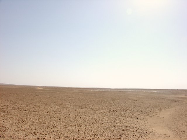 Looking west