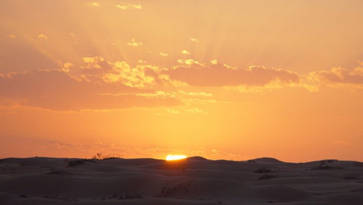 Sunset over the Confluence