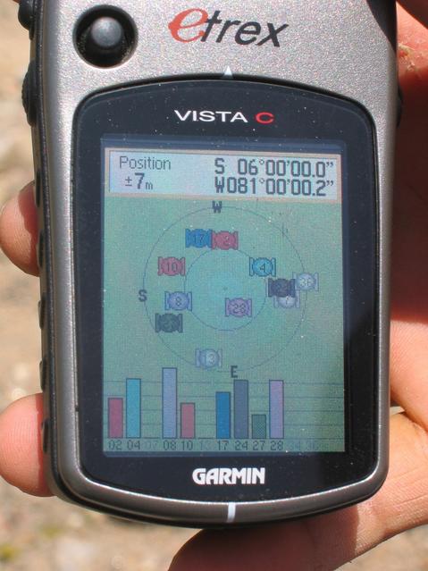 GPS reading