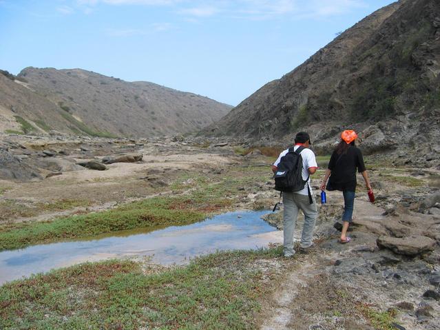 Following the river