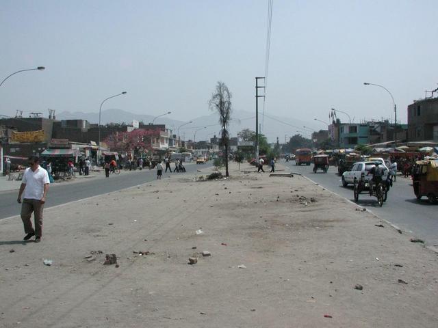 A view of the site from about 50m to the South, looking North.