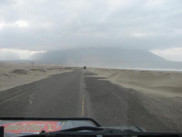 El desierto en la zona de la confluencia