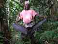 #5: Charles Wesley Pirigoi, guide Togarao village displaying previous night's kill