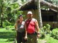 #6: Santah & Rudy at house along the track to cf