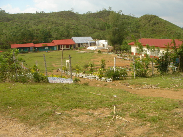 Cunalon school near where we finished.