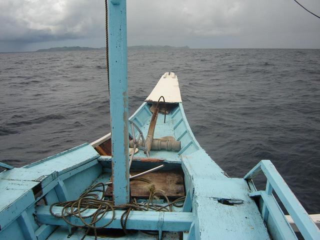 View West, with Northern part of Boracay Island visible in the distance