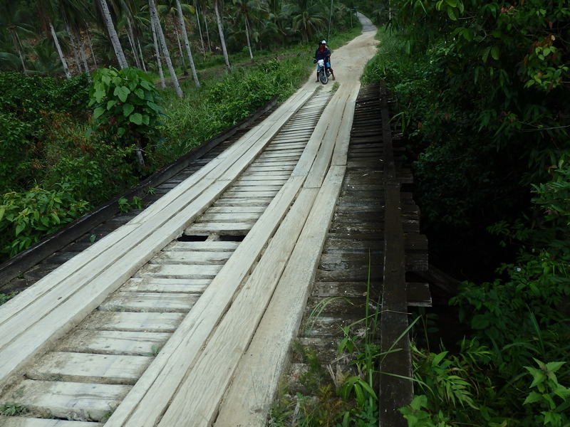 A not so stable looking bridge 