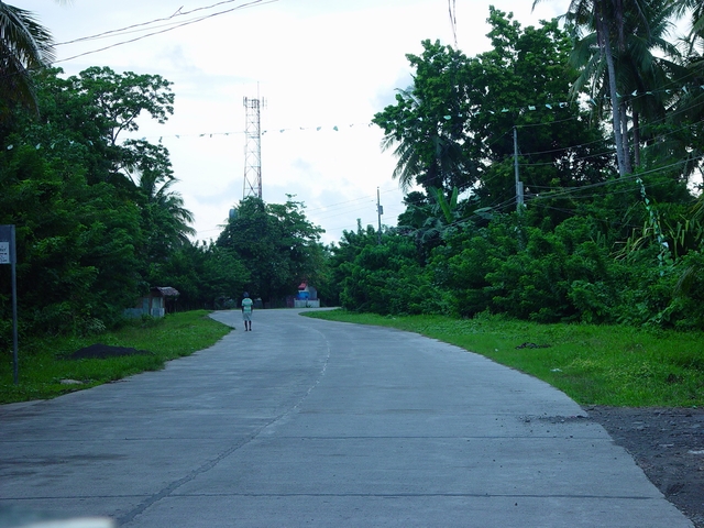 Sorsogon Diversion Road pointing west