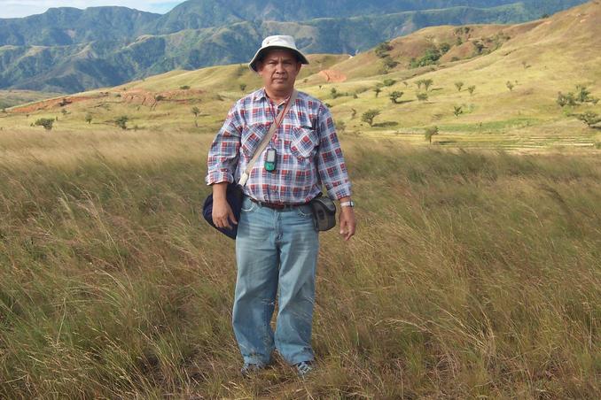 Rudy Fuentes at no man's land of Nueva Ecija