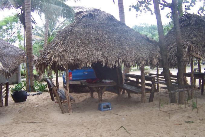 Cottage in Pagudpud Beach where we slept the night of December 27th
