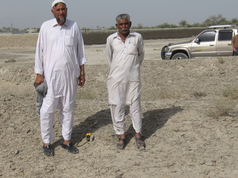 Driver- Soohbat Khan (L) and Native Language Speaker Mohammad Siddique