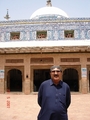 #8: Mr Kasim in front of Kawaja Ghulam Farid tomb