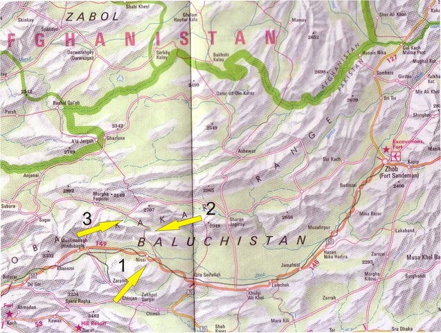Access Map. see narrative for discussion
