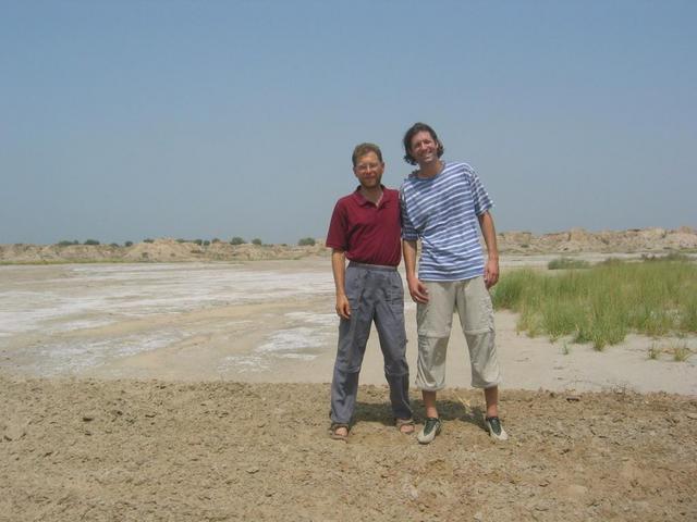 Joko and Rainer at the Confluence