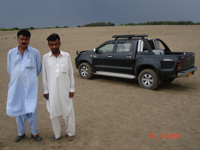 Anwar and local guide at confluence