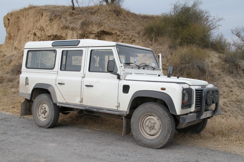 The trusty old Landy - still going strong!