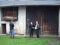 #5: The farmer, the farmer's wife and Mark Pautz at the confluence (99 Zlote Lany, Jankowice, Poland).