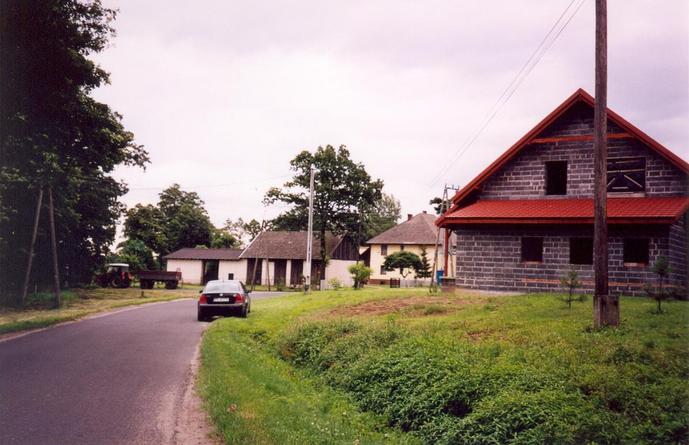 Jankowice village (view towards E)