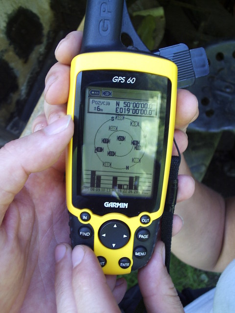 GPS (z pomiaru po północnej stronie stodoły)./ GPS (measurement at north side of barn)