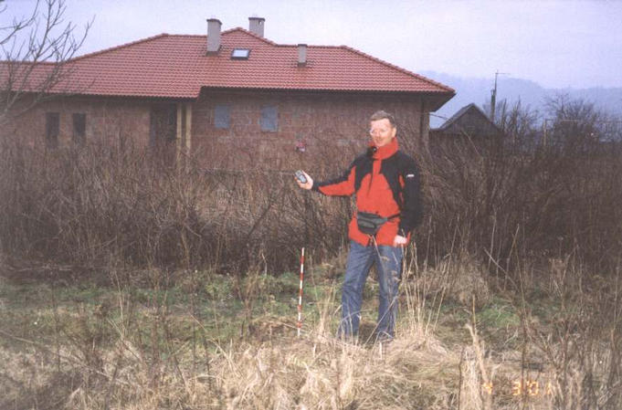 A new building behind me