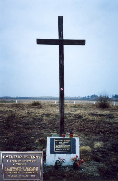 WWI military cemetery in Tuchla