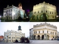 #9: Jarosław at night and day - Town Hall (left) and Orsettis' House (rigth)