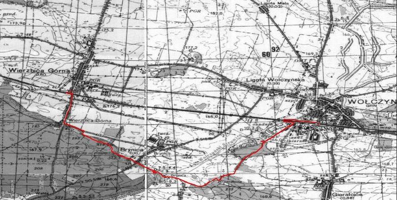 My track on the map (© ?)